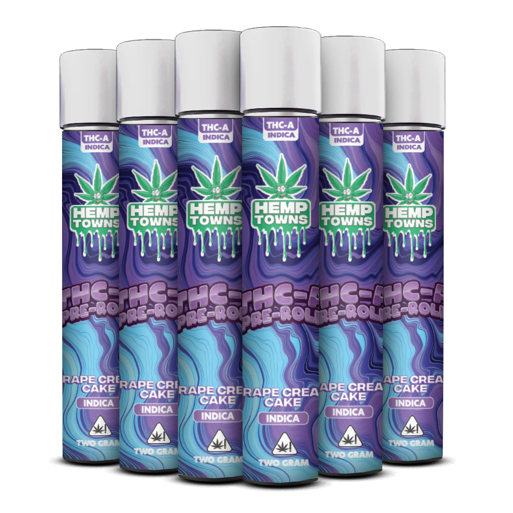 THC-A Pre-Roll | Grape Cream Cake | Indica | 2 Gram