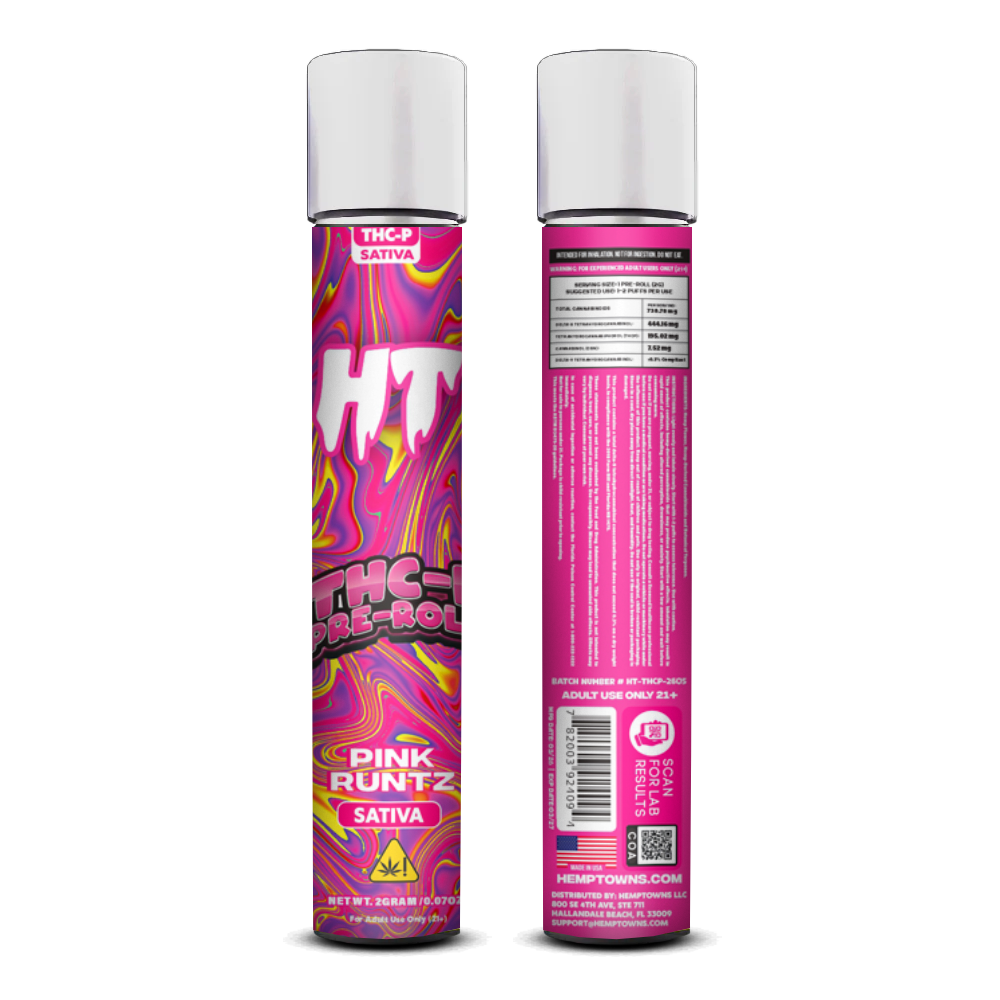THC-P Pre-Roll | Pink Runtz | Sativa | 2 Gram