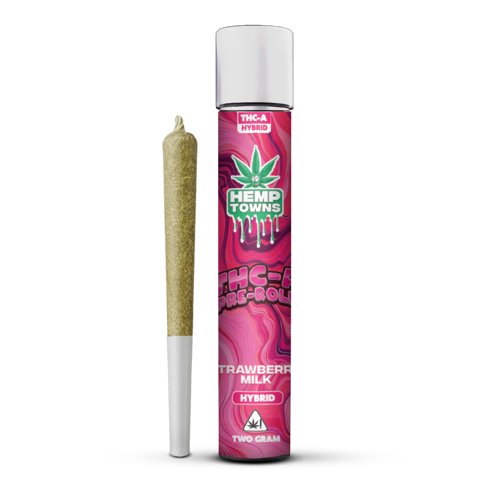 THC-A Pre-Roll | Strawberry Milk | Hybrid | 2 Gram