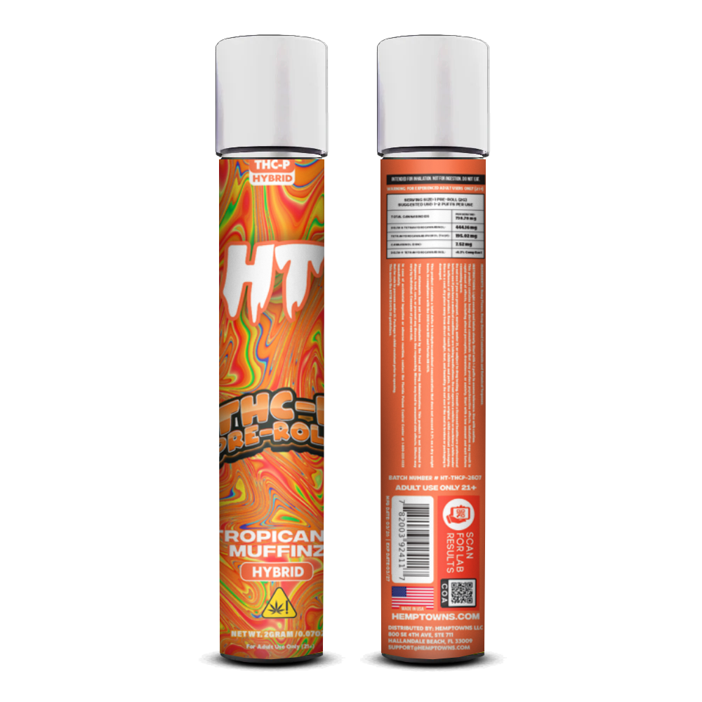 THC-P Pre-Roll | Tropicana Muffinz | Hybrid | 2 Gram