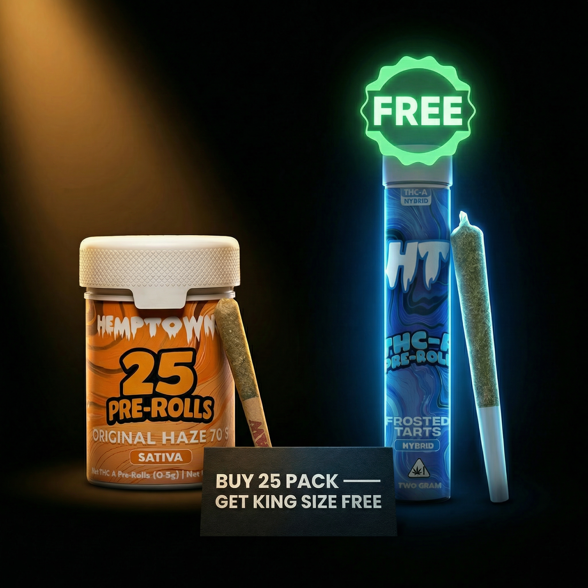 25 Pack + 1 THC-A King Size For Free
