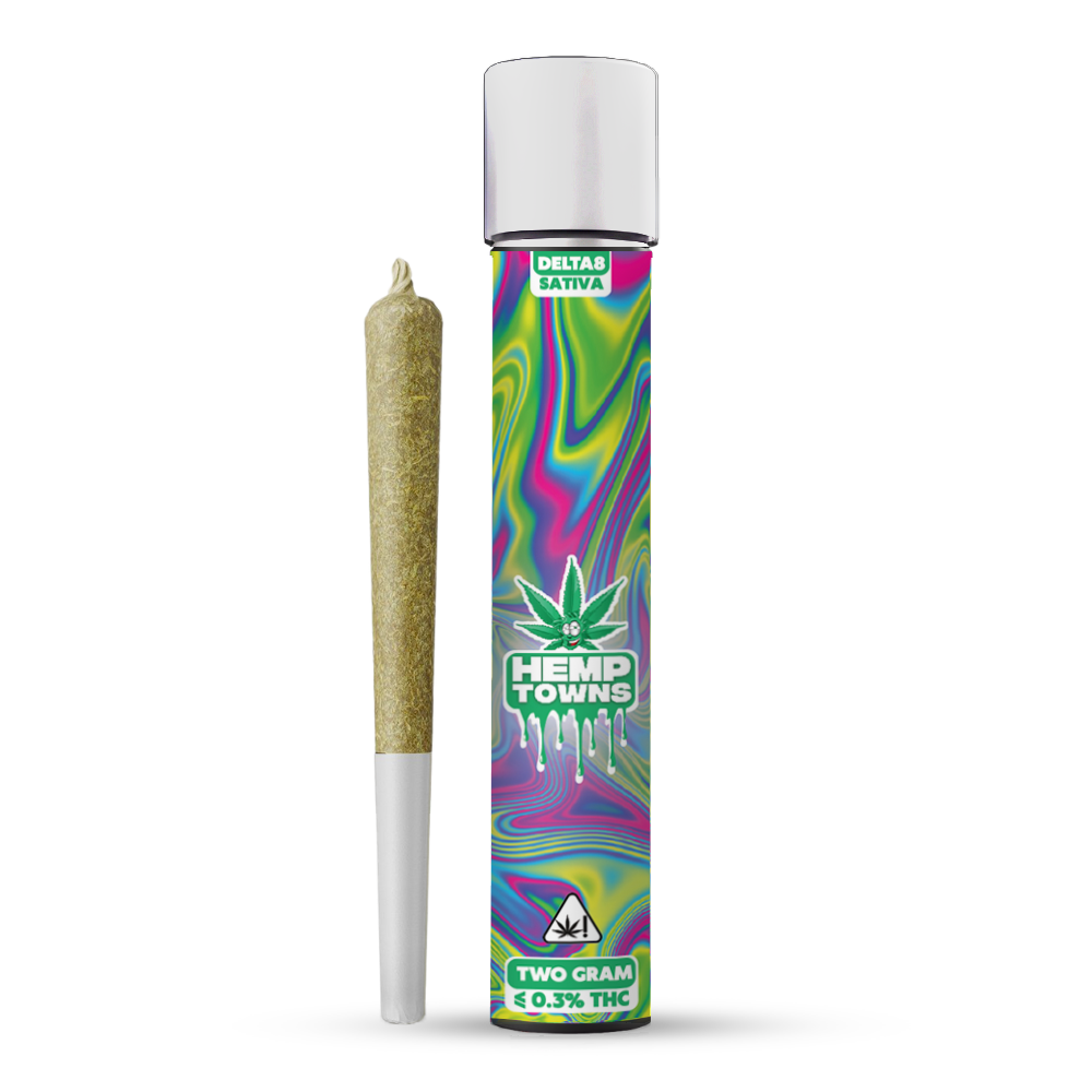 Delta-8 THC Pre-Roll | Sativa | 2 Gram